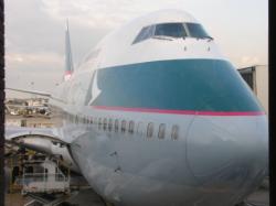Airbus linii Cathay Pacyfic- 12 godzin lotu non stop.